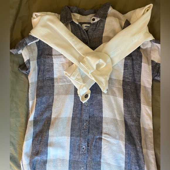 Fall 🍁 Check Pattern Shirt Dress - Picture 8 of 11